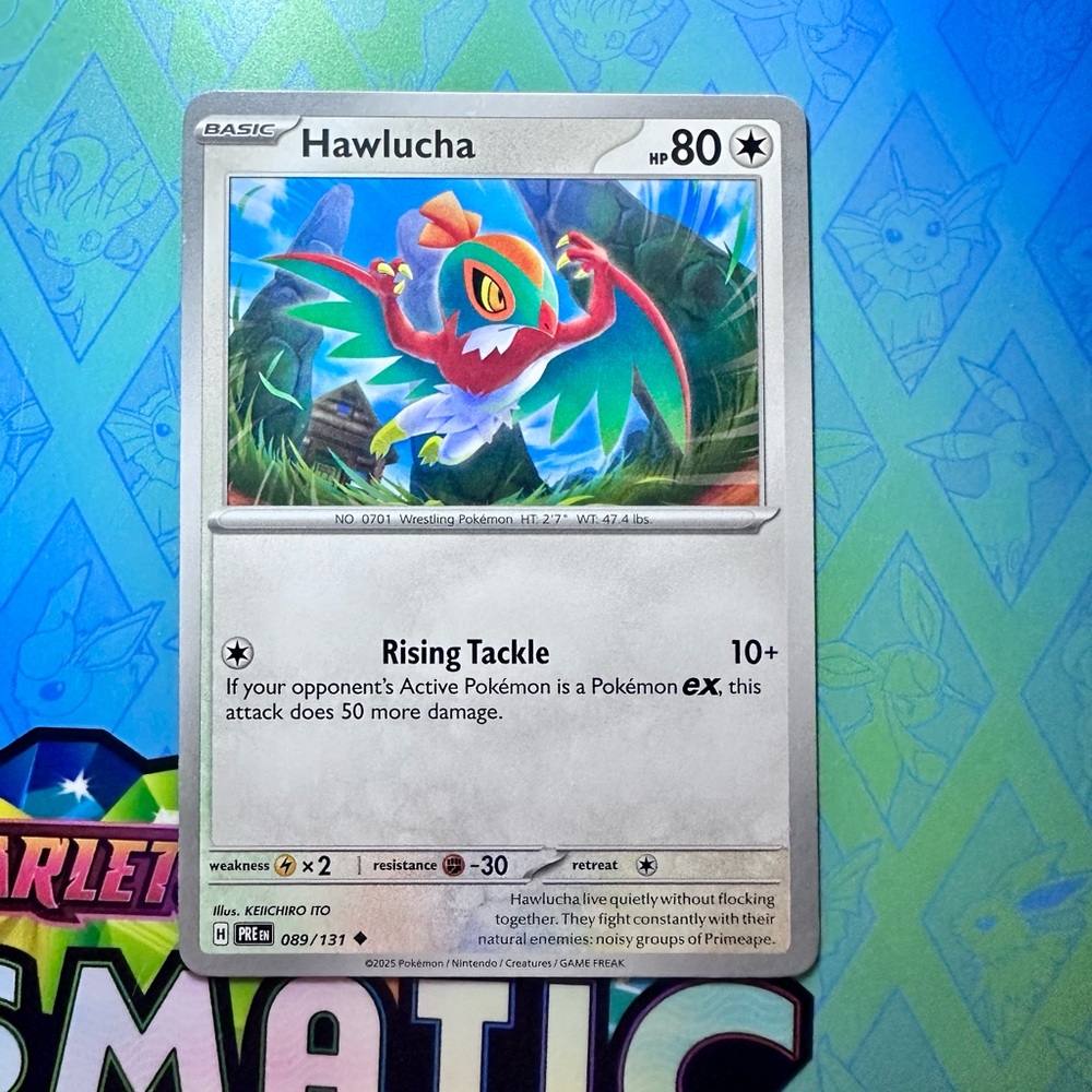 hawlucha (089/131) - uncommon — pokémon: prismatic evolutions